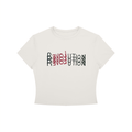 Revolution Women's Crewneck Crop T-Shirt