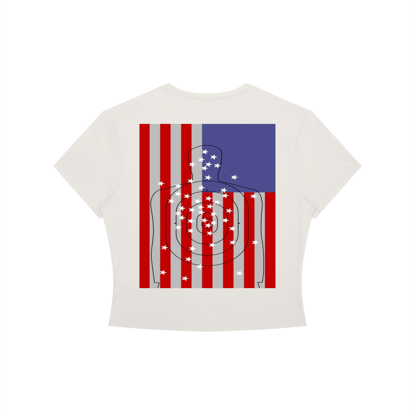Revolution Women's Crewneck Crop T-Shirt