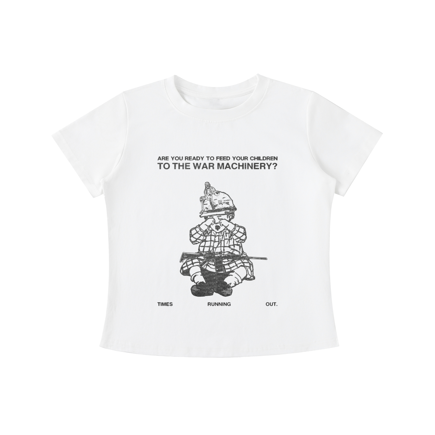 Punk Vintage Wash Slim Fit T-shirt