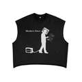 Freedom French Terry Boxy Tank Top